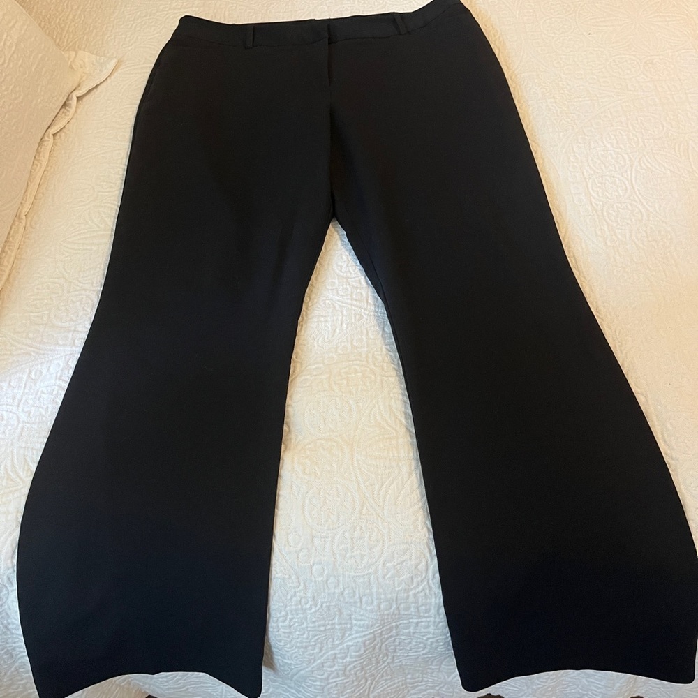 Worthington Perfect Trousers, Black - Size 14